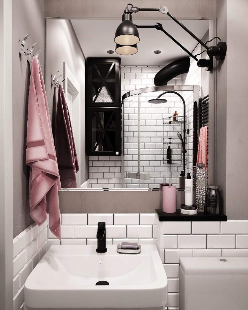 Ремонт в ванной комнате в хрущевке: советы по оформлению и 50+ фото-примеров