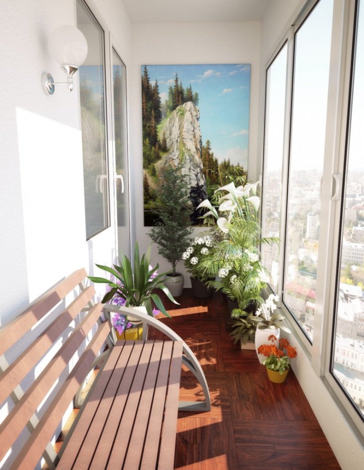 25 примеров дизайна маленького балкона