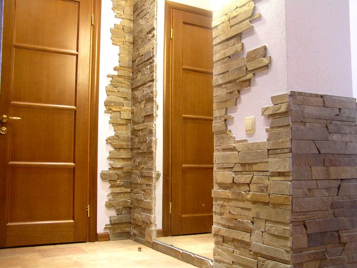 Искусственный камень для внутренней отделки стен - разновидности и их особенности
