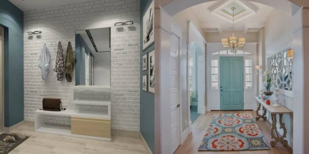 Дизайн узкого коридора в квартире: реальные фото в интерьере