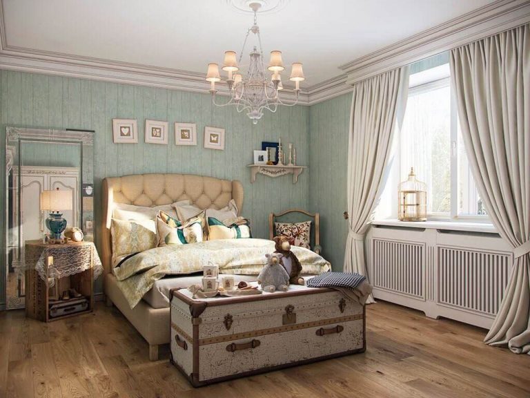 Дизайн спальни в стиле прованс 2021: особенности оформления, в квартире ...
